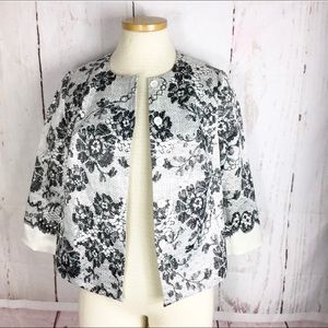 The Limited SCANDAL Collection Lace Print Blazer